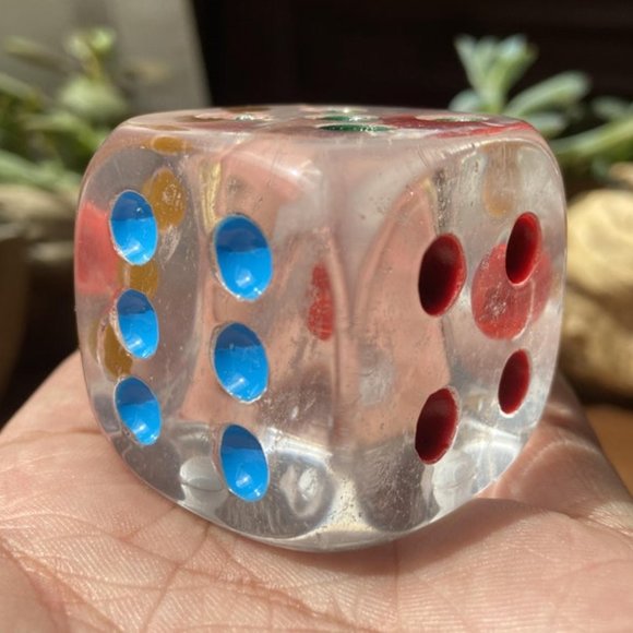 Other - Clear Quarts Dice